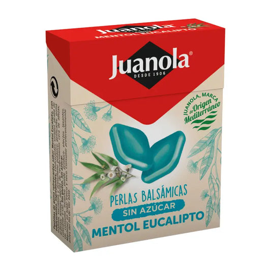 Juanola Perlas Balsámicas Mentol Eucalipto, 25gr