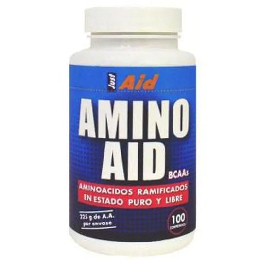 Just Aid Amino Aid Bcaa (Aminoacidos Ramificados) 300 Comprimidos