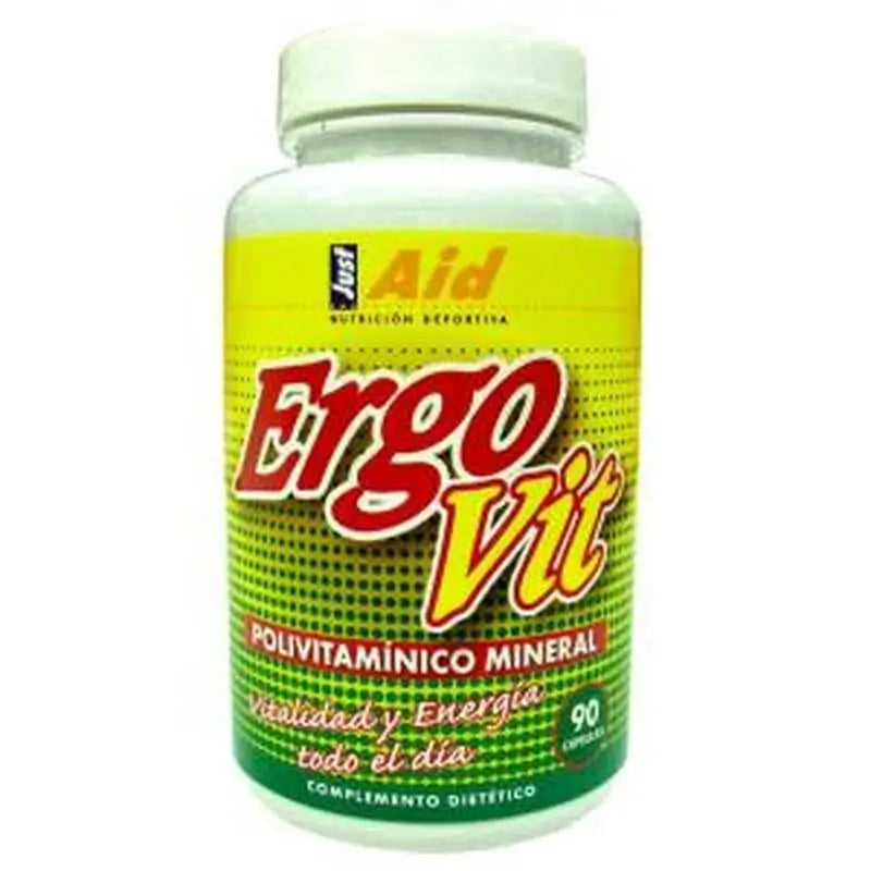 Just Aid Ergovit (Compl.Polivitaminico Mineral) 90 Cápsulas 