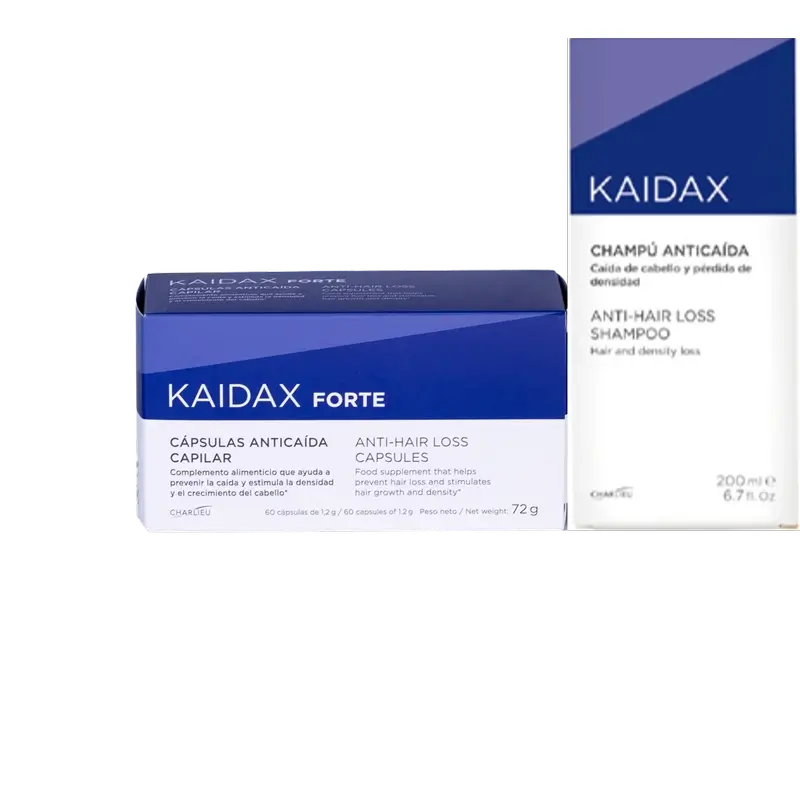 Kaidax Pack Kaidax Forte + Champú 200 Ml 50 %