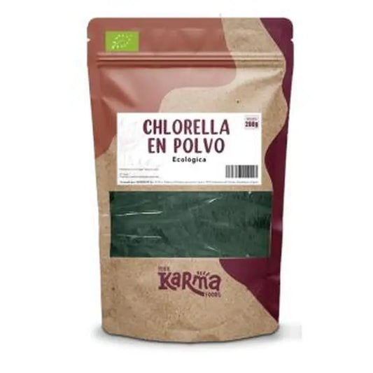 Karma Chlorella En Polvo 200Gr. Eco Sg Vegan