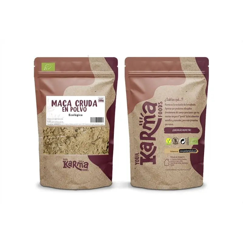 Karma Maca Cruda En Polvo , 200 gr