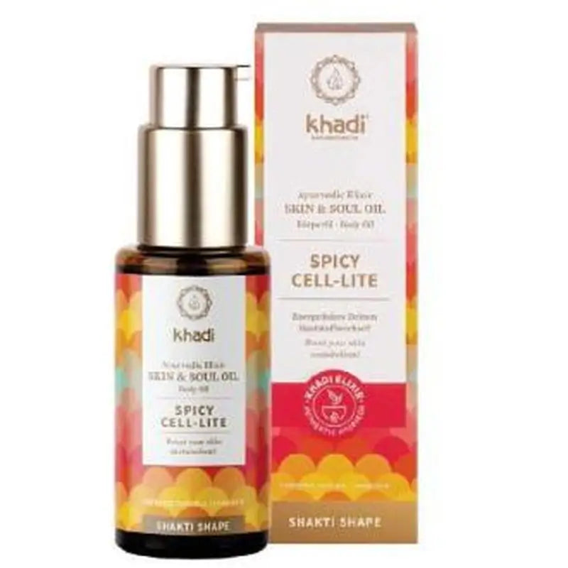 Khadi Aceite Elixir Ayurveda Anticelulitis 50Ml.