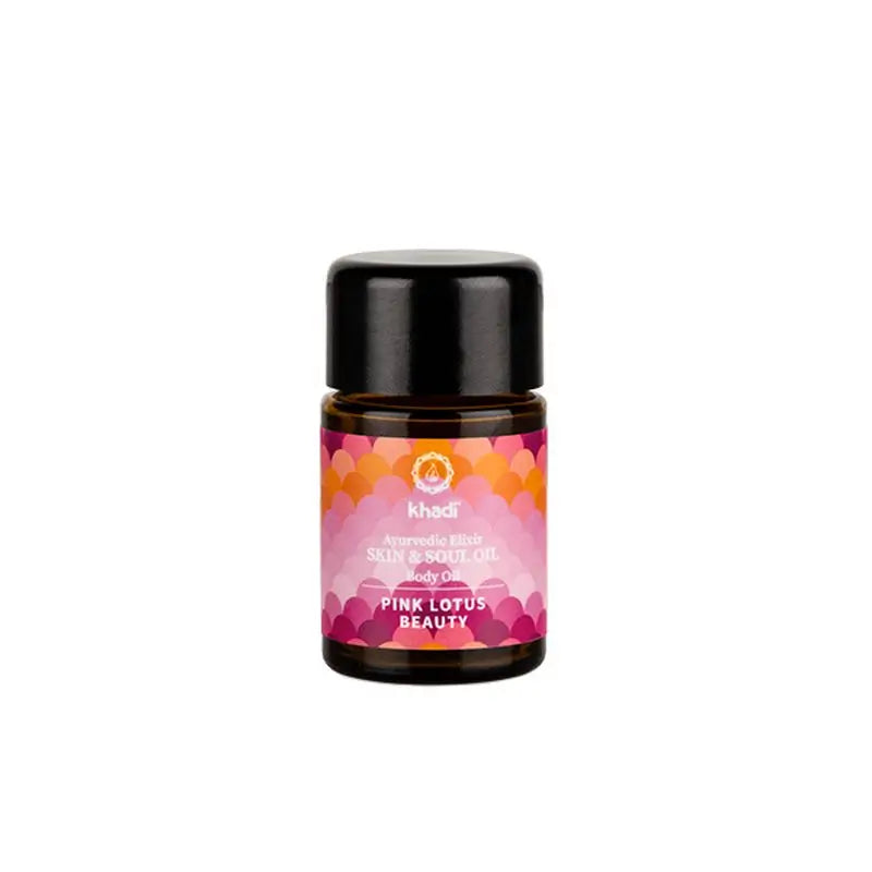 Khadi Aceite Elixir Ayurveda Loto Rosado , 10 ml   