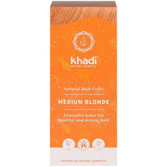 Khadi Hierbal Color Rubio Medio , 100 gr