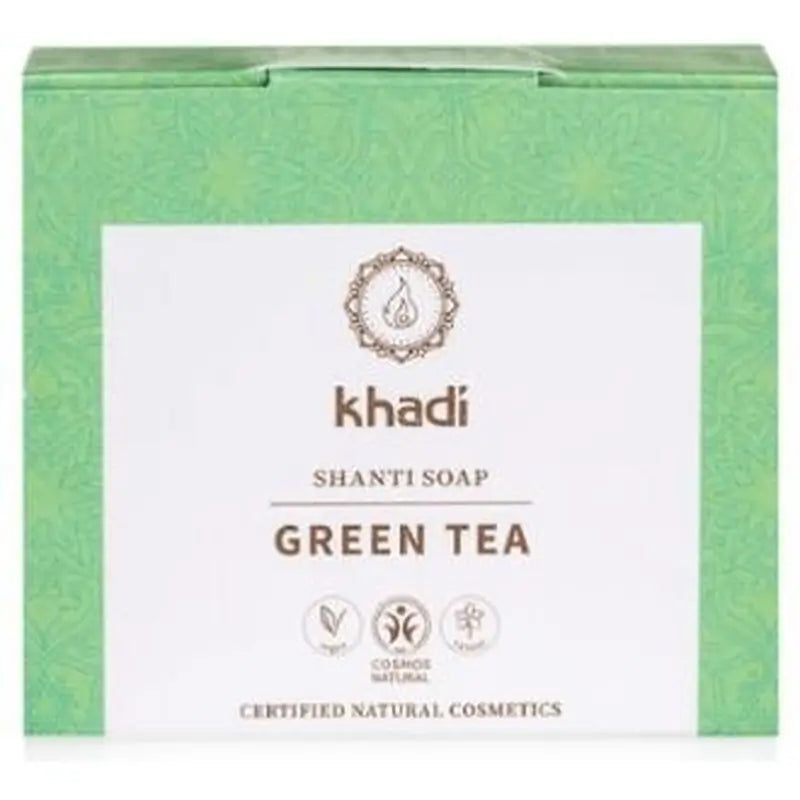 Khadi Jabon Shanti Te Verde 100Gr.