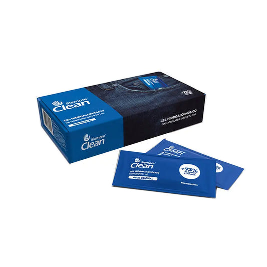 Siempreclean Sachet 1 ml 1 Estuche Por 100 unidades