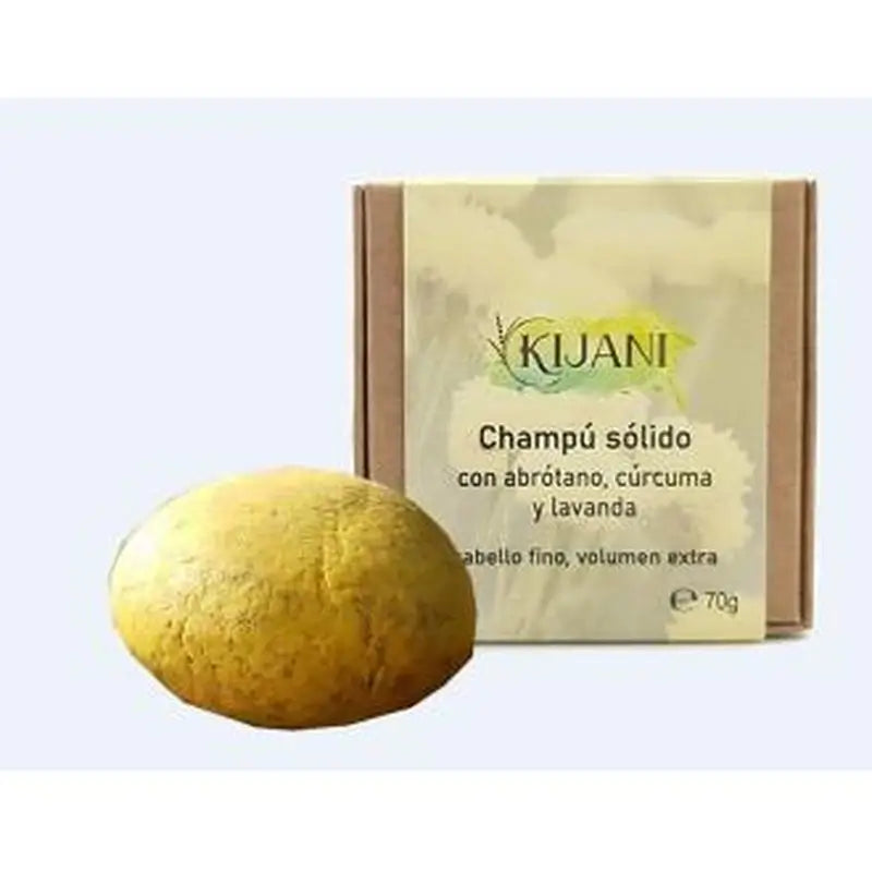 Kijani Champu Solido Cabello Fino 70Gr. 