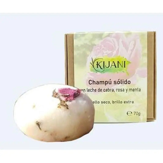 Kijani Champu Solido Cabello Seco Leche De Cabra 70Gr. 