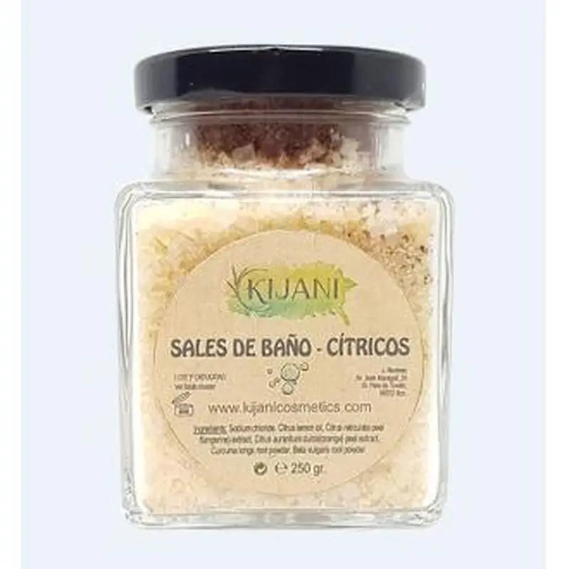 Kijani Sales De Baño Citricos 250Gr. 