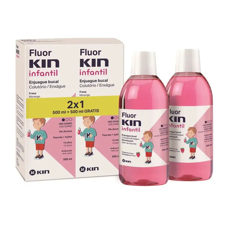 KIN FluorKIN Infantil Enjuague