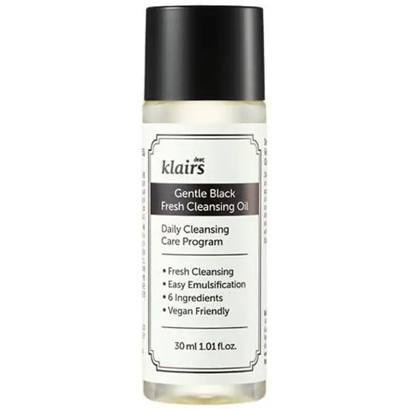 Klairs Gentle Black Fresh Limpiador Oil, 30 ml