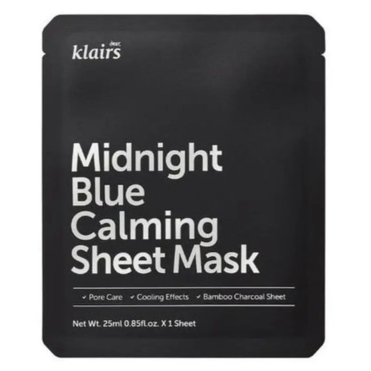 Klairs Midnight Blue Calming Sheet Mascarilla, 25 ml