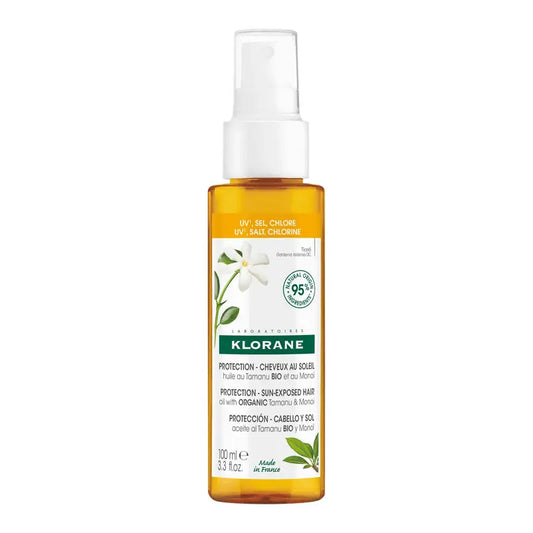 Klorane Aceite Solar Capilar al Tamanu Bio & Monoi 100 ml