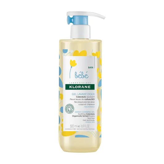 Klorane Bebé Gel de Baño con Caléndula 500 ml