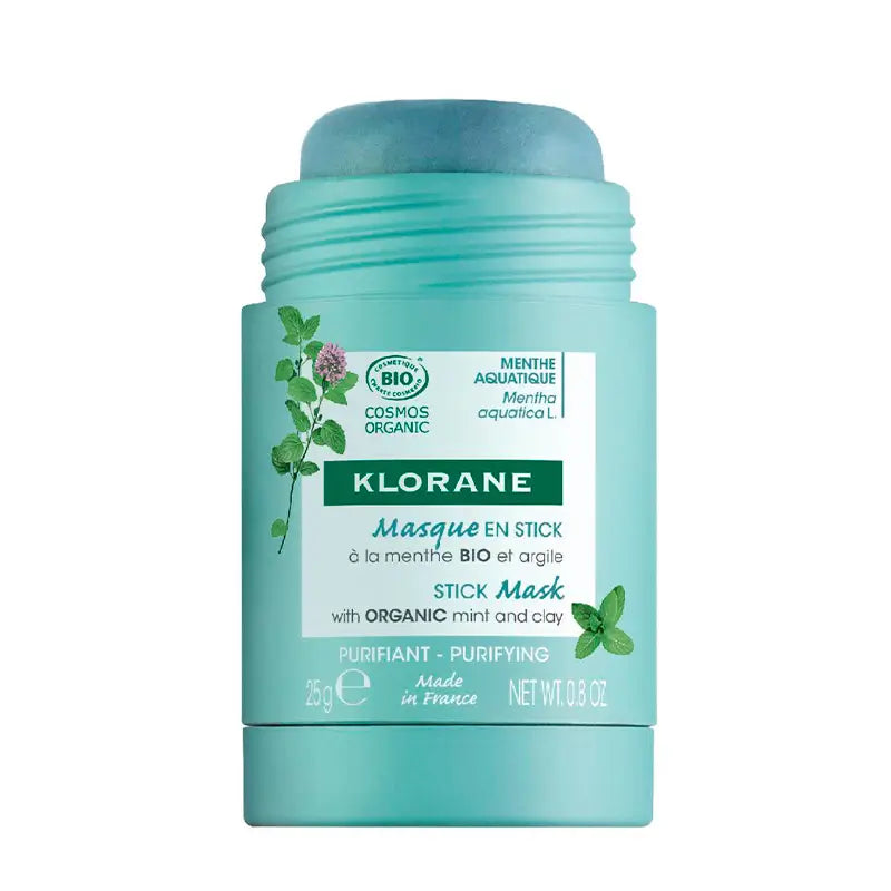 Klorane Mascarilla En Stick a la Menta Acuática Bio y Arcilla 25 gr