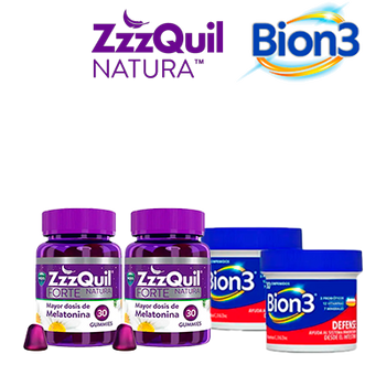 PACKS VIRTUALES BION3, ZZZQUIL  HASTA 25% DTO. (31 DICIEMBRE 2025)