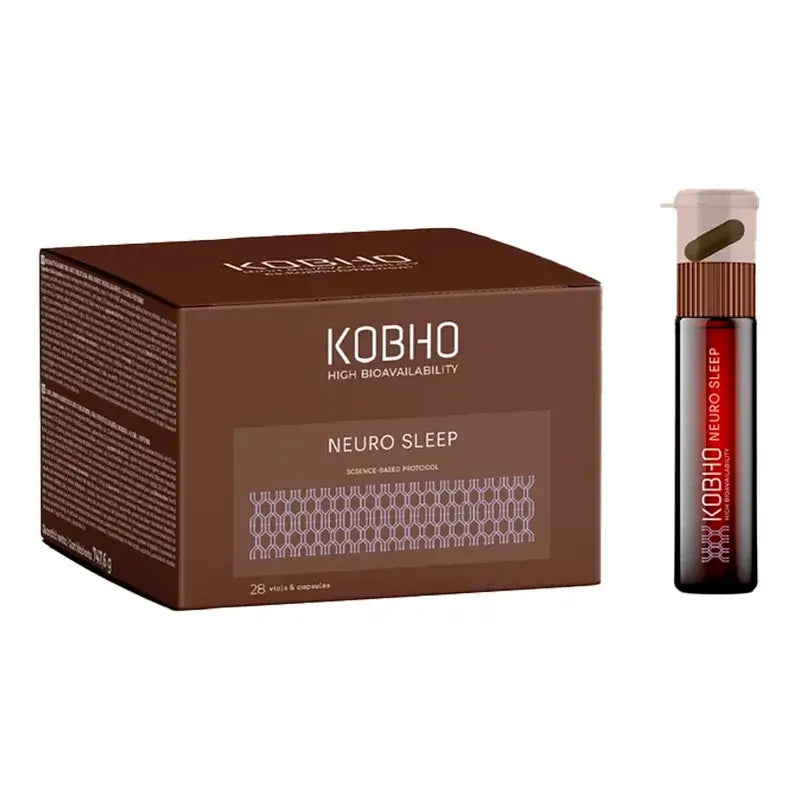 Kobho Labs Neuro Sleep , 28 viales y cápsulas