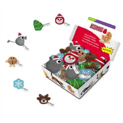 Kong Holiday Oso Navideño Pdq Caja 24Uds