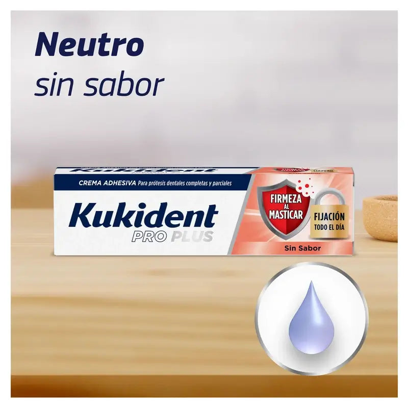 Kukident Duplo Pro Plus Firmeza Al Masticar,  2 X 57 Gr