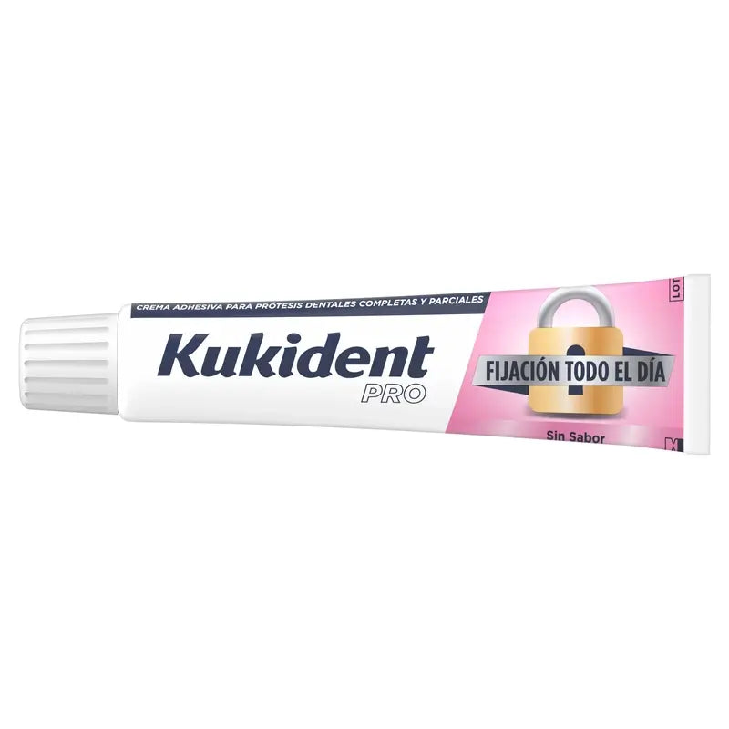 Kukident Cuadruplo Pro Complete Crema Adhesiva Para Prótesis Dentales, Neutro 4 x 70 Gr