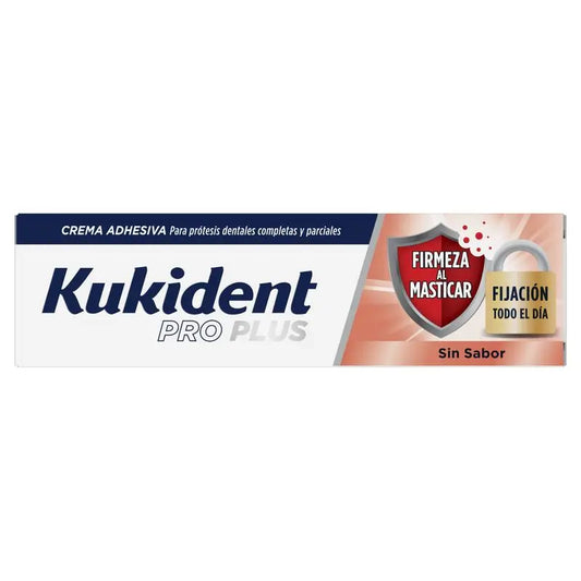 Kukident Pro Plus Firmeza Al Masticar, 40 Gr