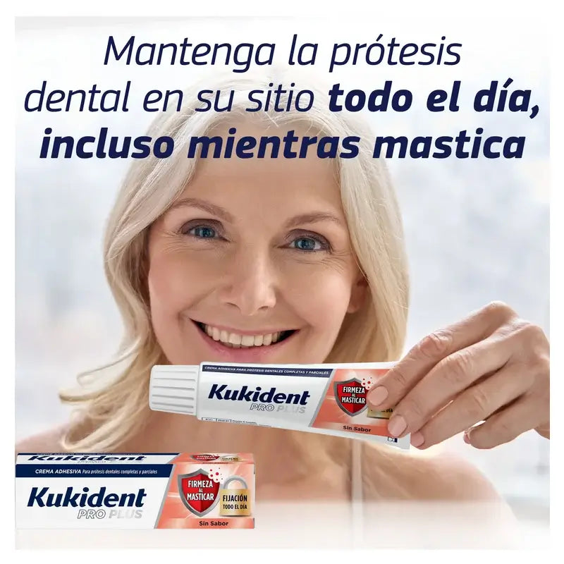 Kukident Pro Plus Firmeza Al Masticar, 57 Gr