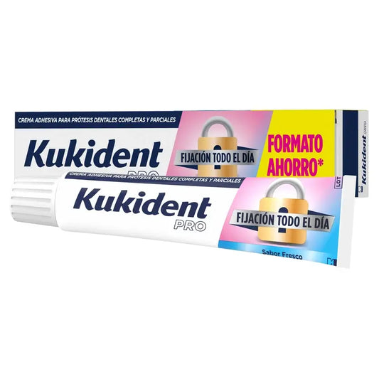 Kukident Pro Complete Crema Adhesiva Dentadura Sabor Clásico 70 gr