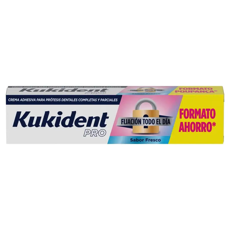 Kukident Pro Complete Crema Adhesiva Dentadura Sabor Clásico 70 gr