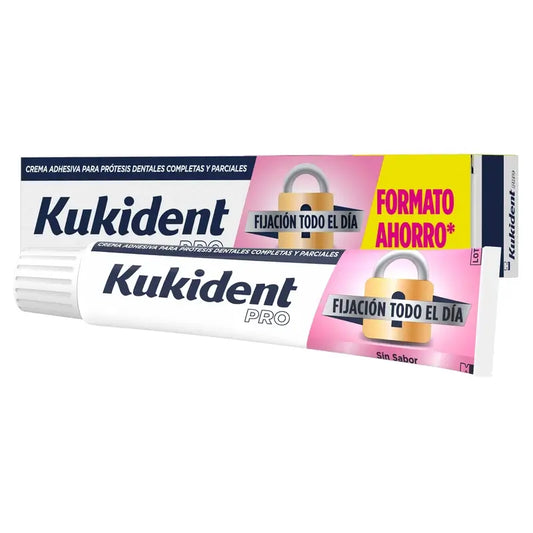 Kukident Pro Complete Crema Adhesiva Para Prótesis Dentales, Neutro 70 G