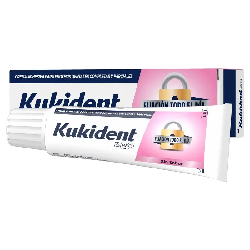 Kukident Pro Complete Crema Adhesiva Neutra Prótesis 47 G