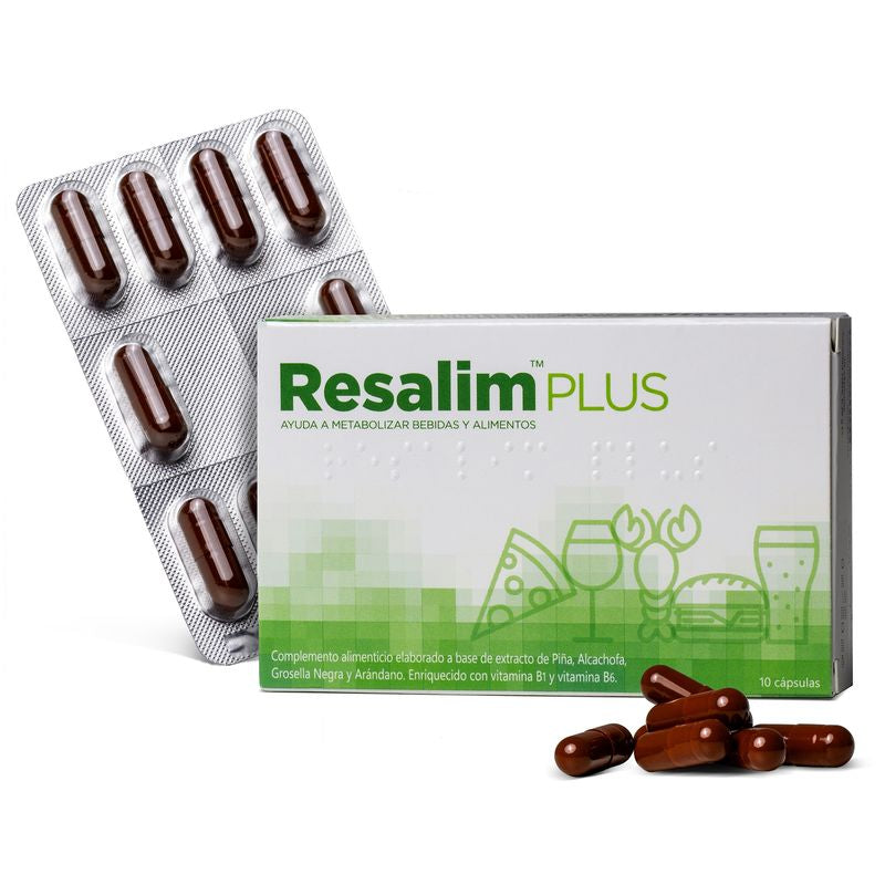 Resalim Plus Complemento Alimenticio Metabolizador 20 Comprimidos