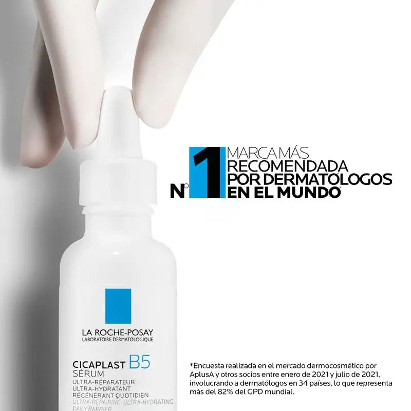 La Roche Posay Cicaplast B5 Sérum, 10% De Vitamina B5. Reparación E Hidratación. Protección Diaria. , 30 ml