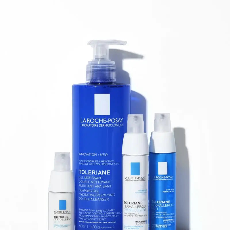 La Roche Posay Toleriane Gel Espumoso Doble Limpiador, 400 ml