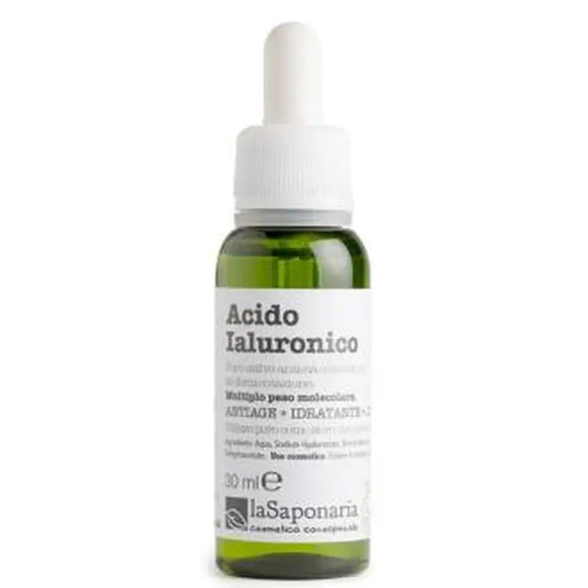 La Saponaria Acido Hialuronico Antiedad-Hidratante 30Ml.