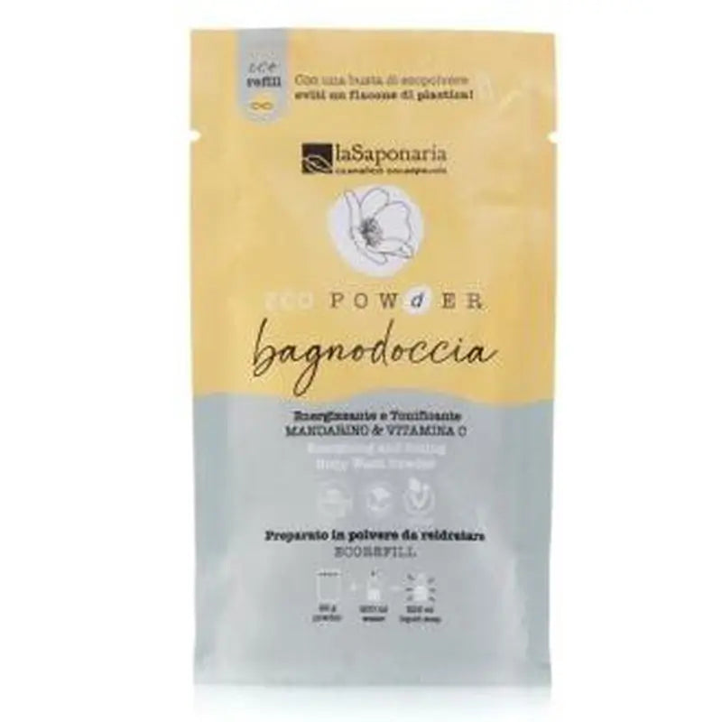 La Saponaria Gel De Ducha Mandarino-Vitamina C En Polvo 25Gr. 