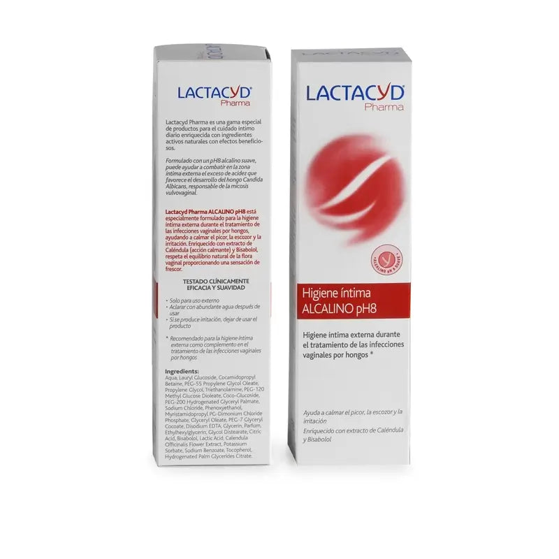 Lactacyd Pharma Higiene Íntima Alcalino Ph8 250 ml