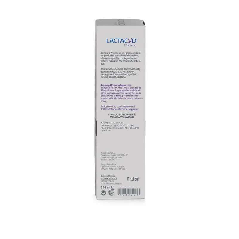 Lactacyd Pharma Higiene Íntima Balsámico 250 ml