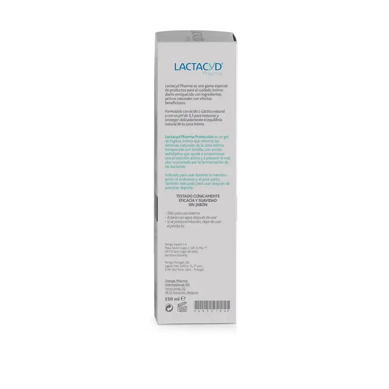 Lactacyd Pharma Higiene Íntima Protección 250 ml