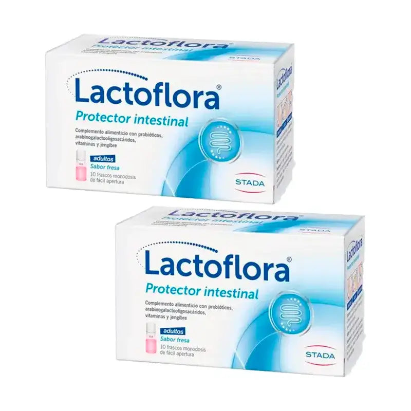 Lactoflora Adultos , 2 x 10 frascos