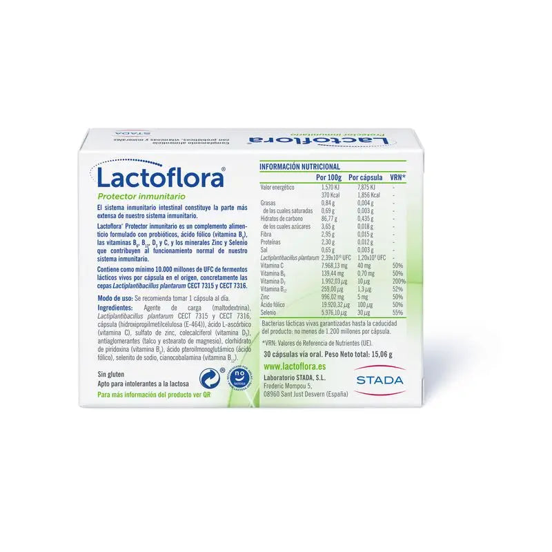 Lactoflora Protector Inmunitario 30 cápsulas