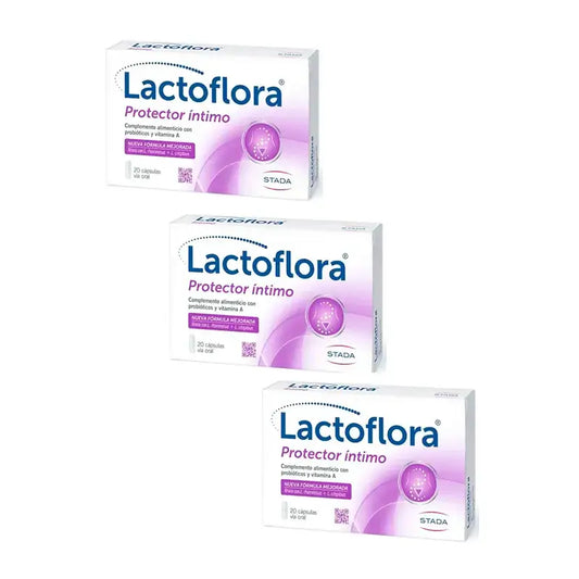 Lactoflora Protector Intimo Pack 3 x 20 Cápsulas