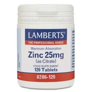 Lamberts Zinc 25 Mg. 120 Comp