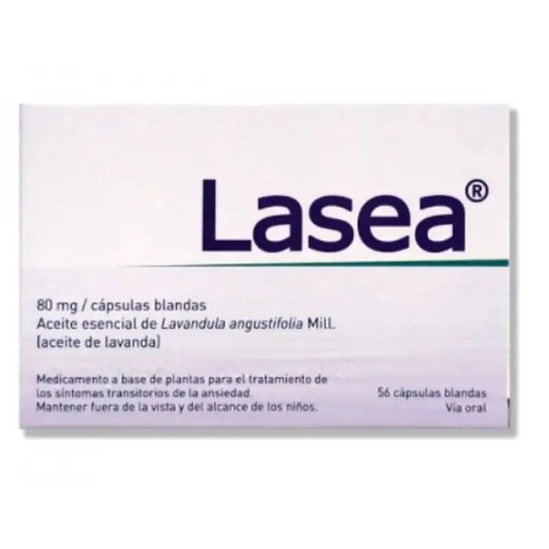 Lasea 80 mg , 56 Cápsulas Blandas