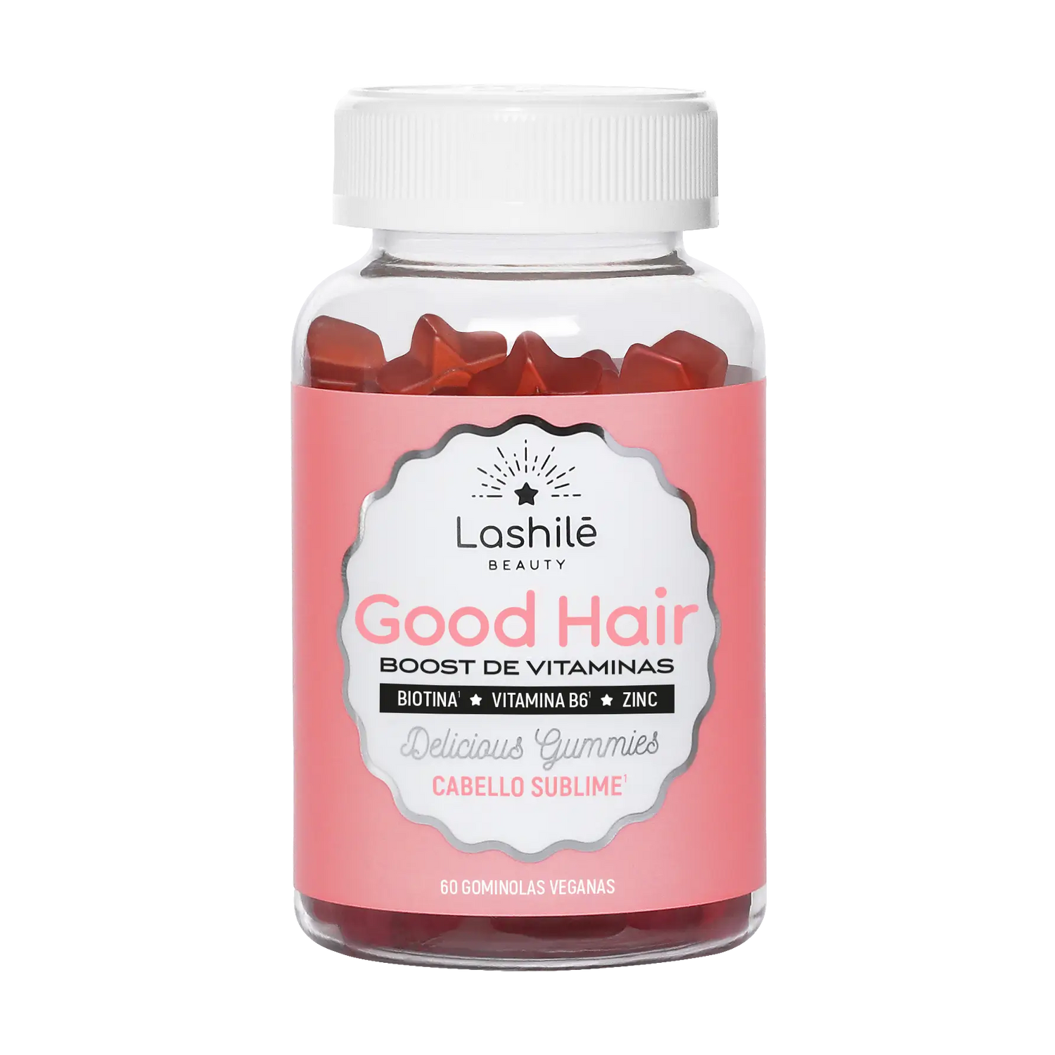 Lashilé Beauty Good Hair Gominolas , 60 unidades