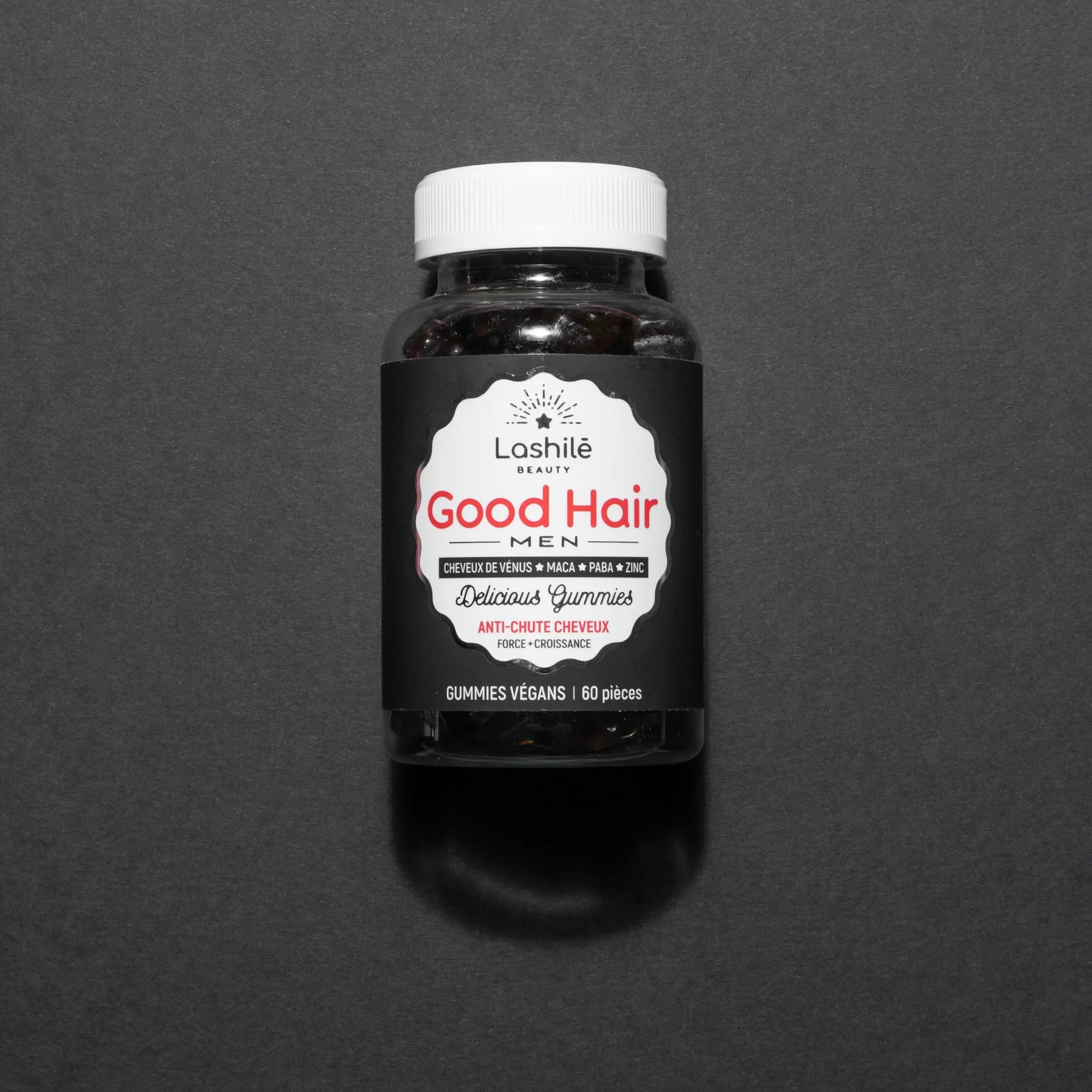 Lashilé Beauty Good Hair Men Gominolas , 60 unidades