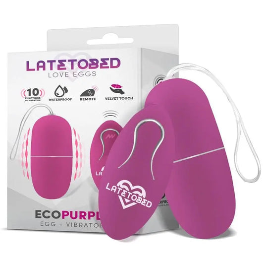 Latetobed Huevo Vibrador Con Control Remoto