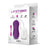 Latetobed Orio Huevo Vibrador Y Movimiento Telescópico Up And Down Control Remoto Púrpura