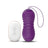 Latetobed Orio Huevo Vibrador Y Movimiento Telescópico Up And Down Control Remoto Púrpura