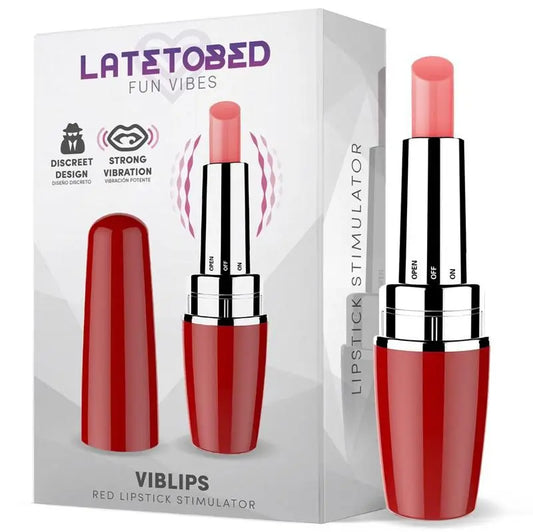 Latetobed Viblips Estimulator Pintalabios Rojo